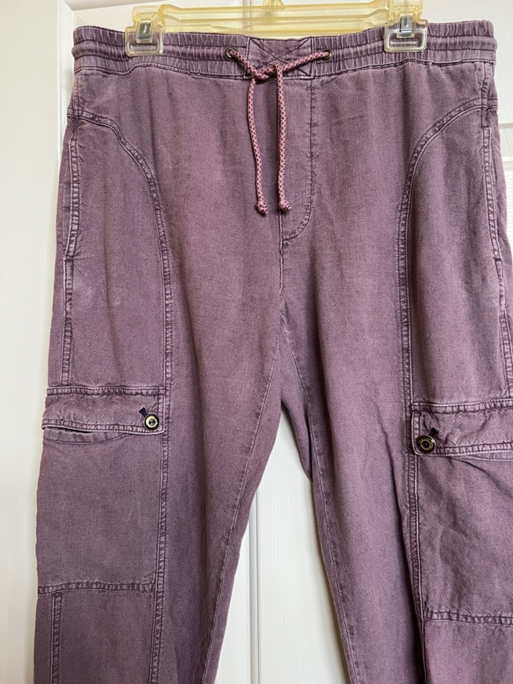 Anthropologie jogger pants ( linen blend ) - Picture 2 of 11